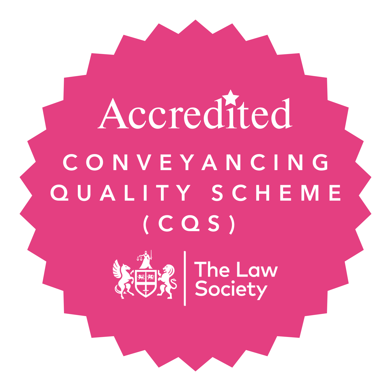 Conveyancing Quality Scheme (CQS) Accredited Logo